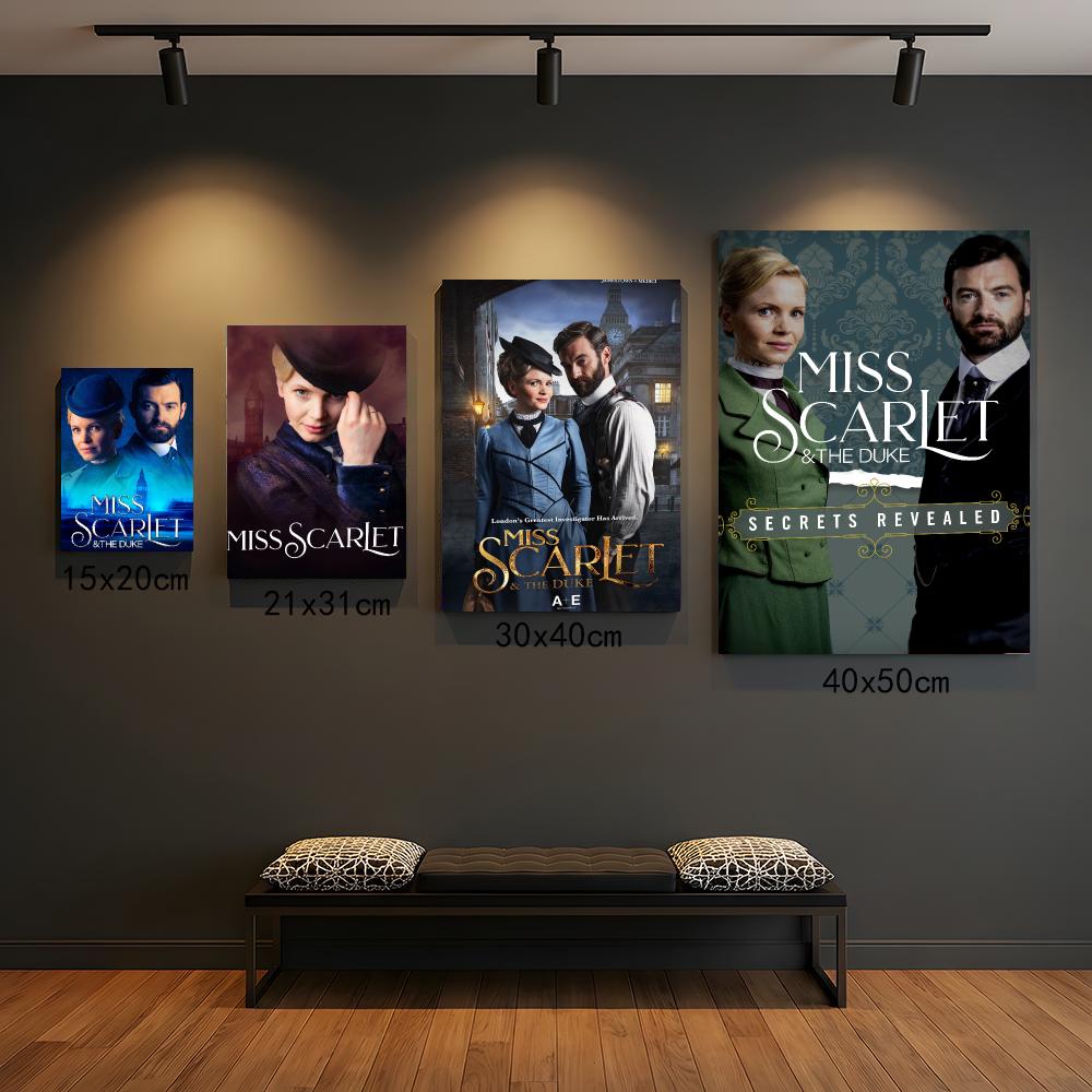 Interior Design Tv Room - سلسلة تلفزيونية M-Miss Scarlet-T - لوحة