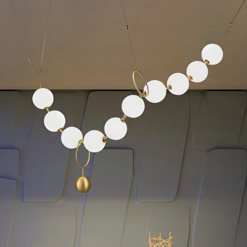 Interior Design Elements - ثريا LED عصرية بتصميم أنيق من