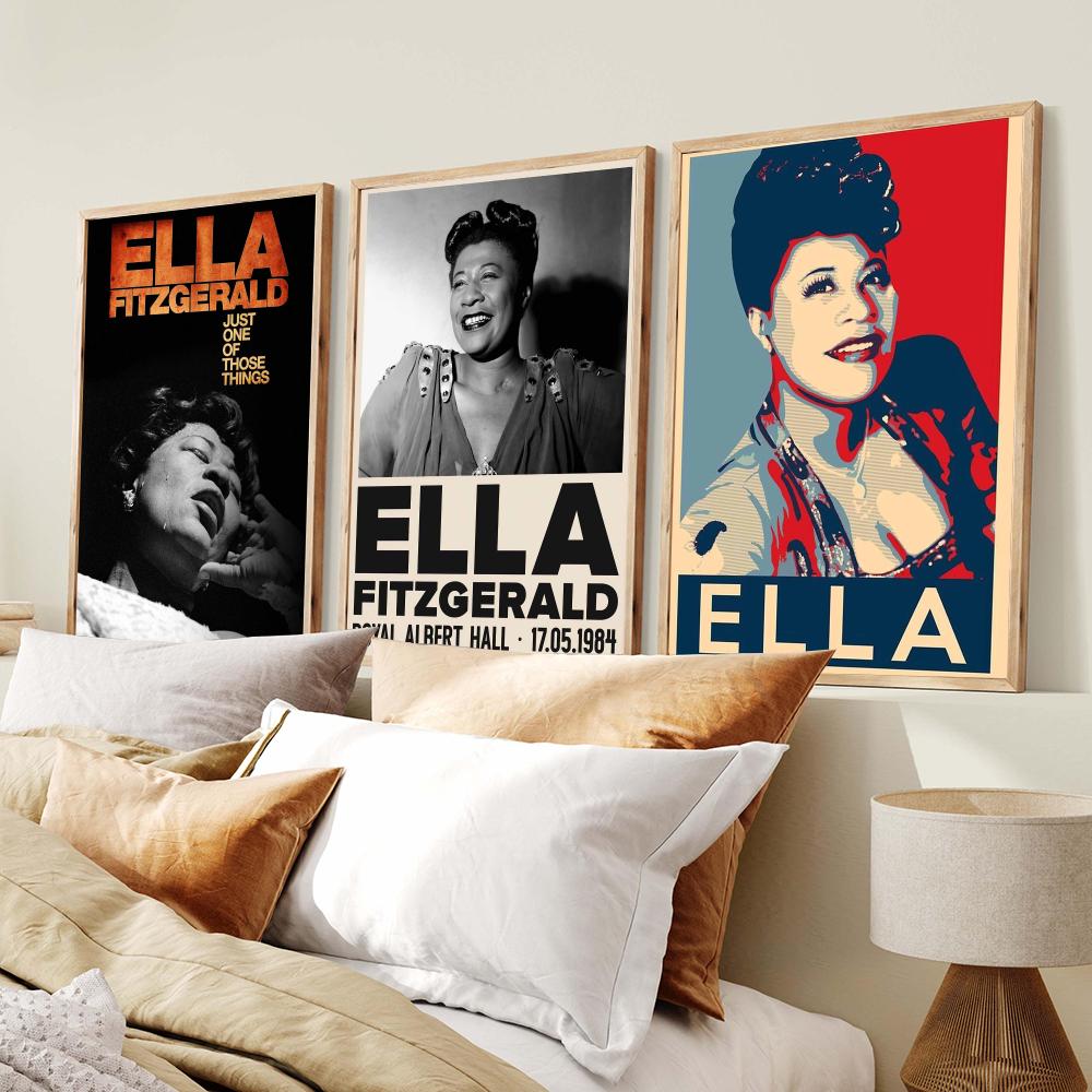 ملصق مغنيات إيليا فيتزجيرالد،  - مراجعة Interior Design Poster وسعره
