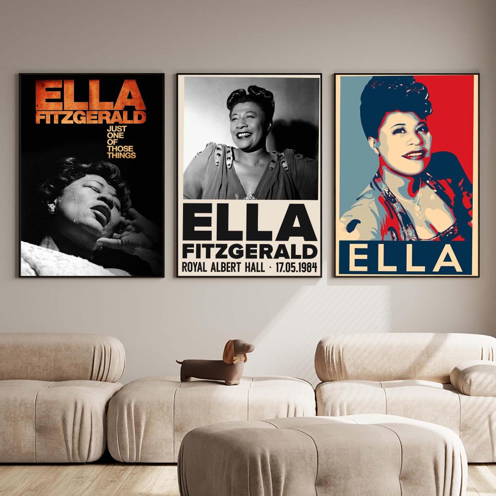 ملصق مغنيات إيليا فيتزجيرالد،  - مراجعة Interior Design Poster وسعره