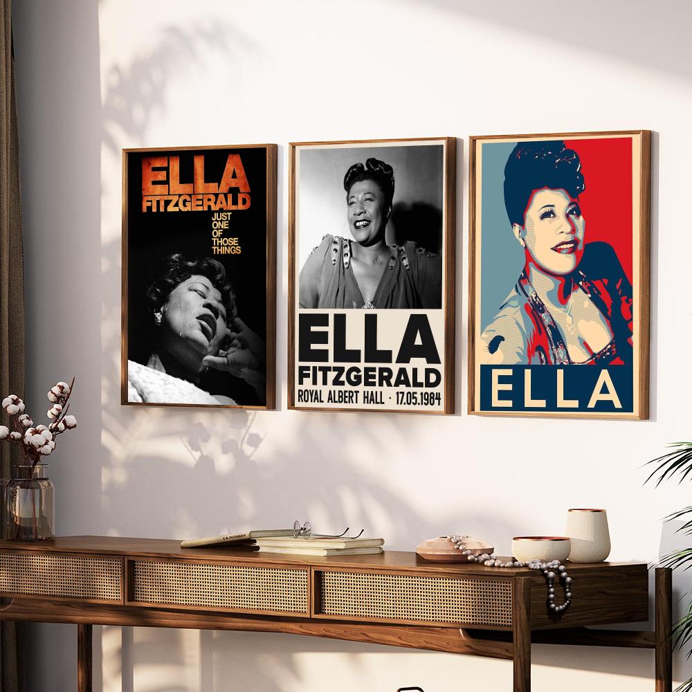 ملصق مغنيات إيليا فيتزجيرالد،  - مراجعة Interior Design Poster وسعره