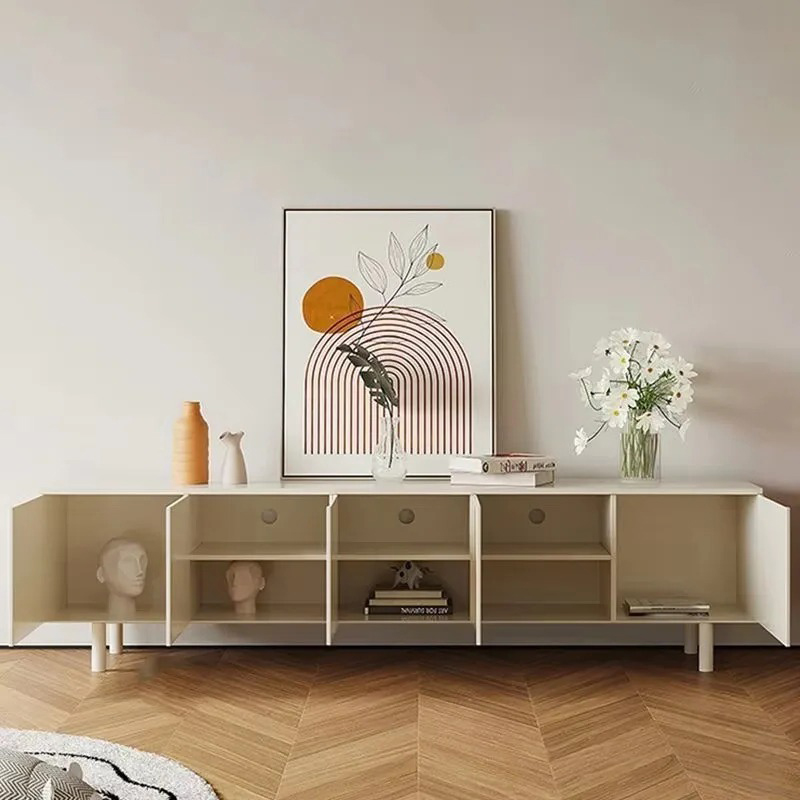 حامل تلفاز أبيض فاخر، تخزين أن - مراجعة Interior Design Tv Room وسعره
