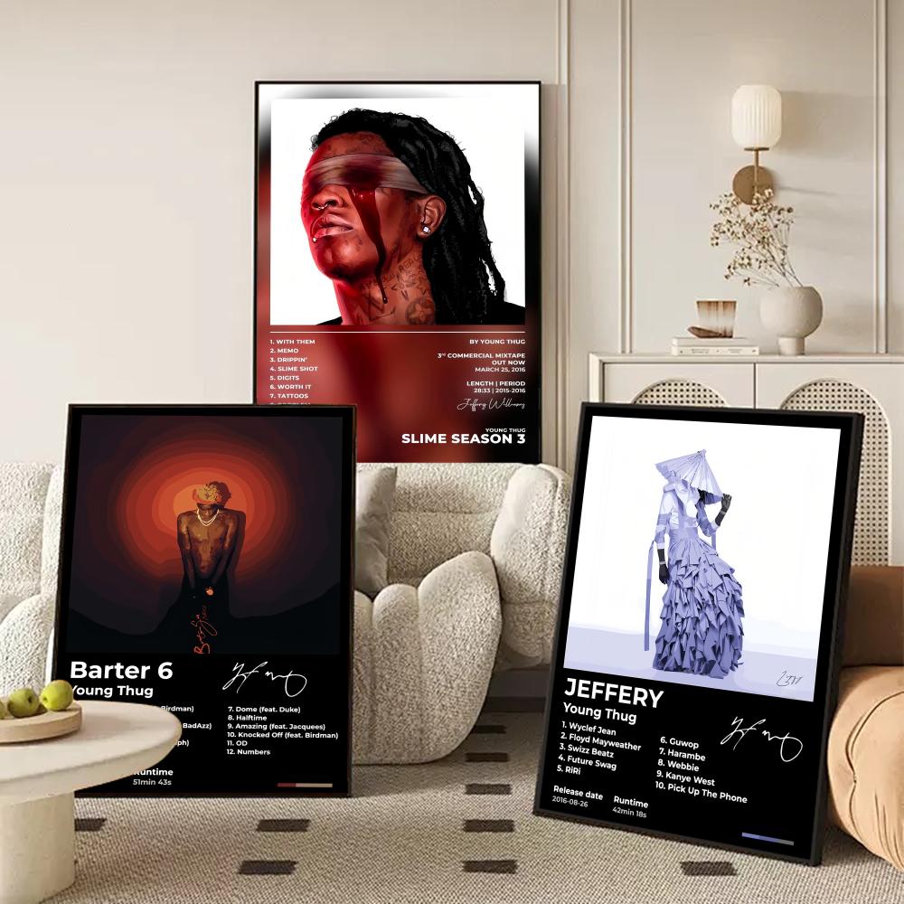 ملصق هيب هوب رابر ي-يونغ ثوغ ل - مراجعة Interior Design Poster وسعره