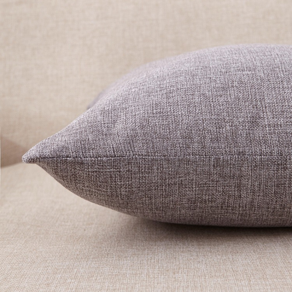غطاء وسادة من الكتان 50x50 سم  - مراجعة Textured Throw Natural وسعره